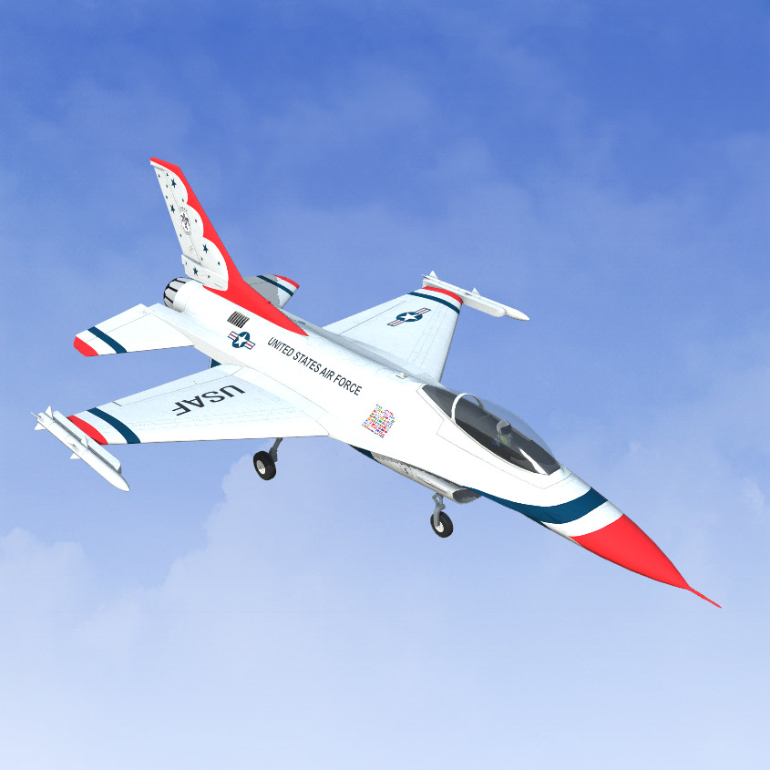 E-flite F-16 Thunderbirds 70mm EDF